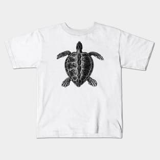 Vintage Sea Turtle Kids T-Shirt